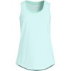 Lands' End Women's Sleeveless Power Performance Scoop Neck Curved Hem Tunic Tank - 3 of 4