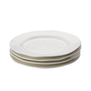 Portmeirion Sophie Conran Salad Plate - 8 Inch Fine Porcelain Round Dinnerware, White Dish - Dishwasher, Microwave, Freezer & Oven Safe - 1 of 4