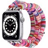 Worryfree Gadgets Cute Fashion Preppy Stack Handmade Elastic Band for Apple Watch 38/40/41mm - 2 of 4