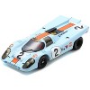 Porsche 917K #2 "J.W. Automotive Engineering" Winner "24 Hours of Daytona" (1971) with Display Case 1/18 Model Car by Spark - 2 of 4