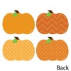 Big Dot of Happiness Pumpkin Patch - Pumpkin Decorations DIY Fall, Halloween or Thanksgiving Party Essentials - Set of 20 - 3 of 4