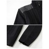 Gioberti Men's Half Zip Pullover Knitted Regular Fit Sweater With Soft Brushed Flannel Lining - image 3 of 4