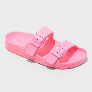 Women's Neida EVA Two Band Footbed Slide Sandals - Shade & Shore™ - 1 of 4