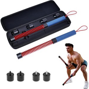 Adjustable Ropeless Battle Rope, Portable Strength & Aerobic Trainer, Muscle Building and Fat Burning Equipment - 1 of 4