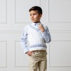 Hope & Henry Boys' Organic V-Neck Cricket Sweater Vest, Kids - 2 of 4