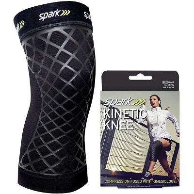 Spark Kinetic Knee Sleeve - Large - Compression Support With Kinesiology  Tape : Target