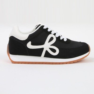 Женские кроссовки BERNESS Women's Siomne Retro Contrast Lace-Up Sneakers White 6 — фото 7