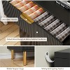 3 Drawer Dresser for Bedroom with Handle, Wood Double Chest of Drawers and Storage Organizer - 3 of 4