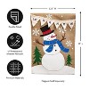 Evergreen Let it Snow Garden Burlap Flag - 2 of 4