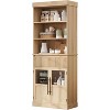 Garvee 70" Kitchen Pantry Cabinet with Drawer, 2 Glass Doors & 3 Open Shelves – Engineered Wood Tall Storage Cabinet - 3 of 4