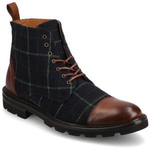 The Jack Boot in Navy Tweed - 1 of 4