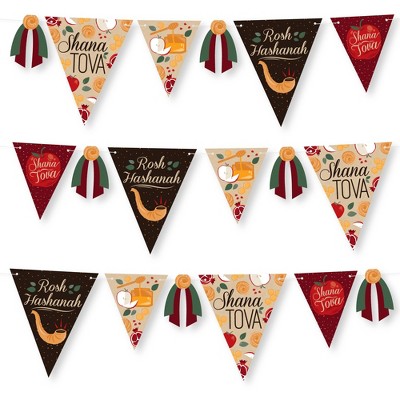 Big Dot Of Happiness Lunar New Year - Diy 2024 Year Of The Dragon Party  Pennant Garland Decoration - Triangle Banner - 30 Pieces : Target