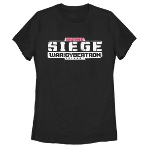 Women's Transformers Siege Logo T-Shirt - 1 of 4