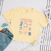 Simply Sage Market Spring Collage Coquette Boxy Crop Top - 3 of 4