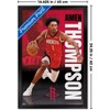 Trends International NBA Houston Rockets - Amen Thompson 25 Framed Wall Poster Prints - 3 of 4