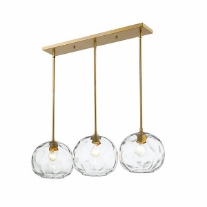 Z-Lite Chloe 3 - Light Island Pendant Light in  Olde Brass - 1 of 3