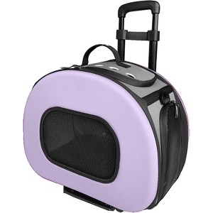 Pet Life Tough-Shell Wheeled Collapsible Final Destination Pet Carrier - 1 of 4