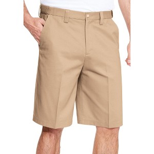 KingSize Men's Big & Tall Tall Wrinkle-Free Expandable Waist Plain Front Shorts - 1 of 4