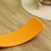 Qaba Kids 32" Balance Board, Wobble Board for Kids / Toddlers, Curvy Rocker Board, Preschool Learning Montessori Waldorf Toy , Orange - 4 of 4