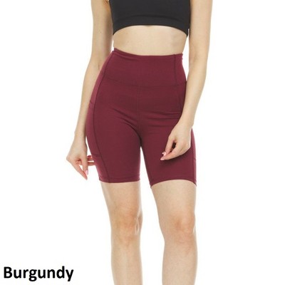 Infinite Basics Women's High Waist Tummy Control Yoga Bike Shorts - Great For Working Out Or For Everyday Use
