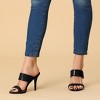 Allegra K Women's Open Toe Stiletto Heel Slide Sandals - 2 of 4