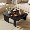 VYNXARIA Modular Modern Minimalist Coffee Table Set with Versatile Design - 3 of 4