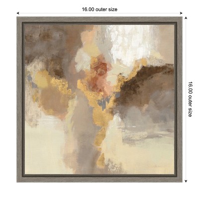 Neutral Tones Abstract Canvas Wall Art Print