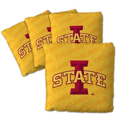 NCAA Iowa State Cyclones 4pk Yellow Toss Game Set