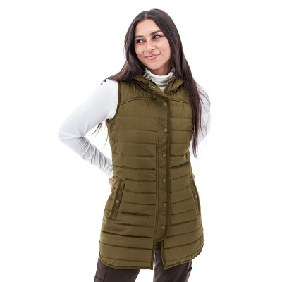 Aventura Clothing Women's Fallon Long Puffer Vest