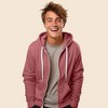 Dalix Donut Embroidered Hoodie Fleece Sweatshirt Zip Front Mens - 3 of 4