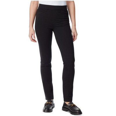 Gloria Vanderbilt Womens Ponte High Rise Casual Trouser Pants