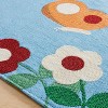 Multicolor Floral Table Runner for Classroom Shelves and Tables - 64'' x 13'' Decorative Nature Themed Runner - image 2 of 3