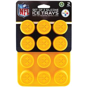 MasterPieces FanPans 2-Pack Team Ice Cube Trays - NFL Pittsburgh Steelers