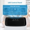 14000btu Inverter Dual Hose Cooling Portable Air Conditioner w/Heat/Cool/Dry/Fan,Remote Control,24H Timer,Easy Installation and Ultra Quiet AC - 3 of 4
