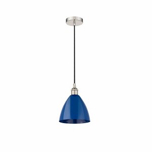Plymouth Dome - 1 Light Cord Hung Mini Pendant In Industrial Style-11.25 Inches Tall and 7.5 Inches Wide - 1 of 1