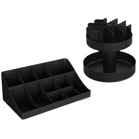 Mind Reader Coffee Condiment And Snack Organizer, Black : Target