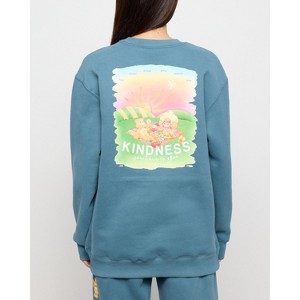 Samii Ryan | Offer Kindness Crewneck , Blue - 1 of 1