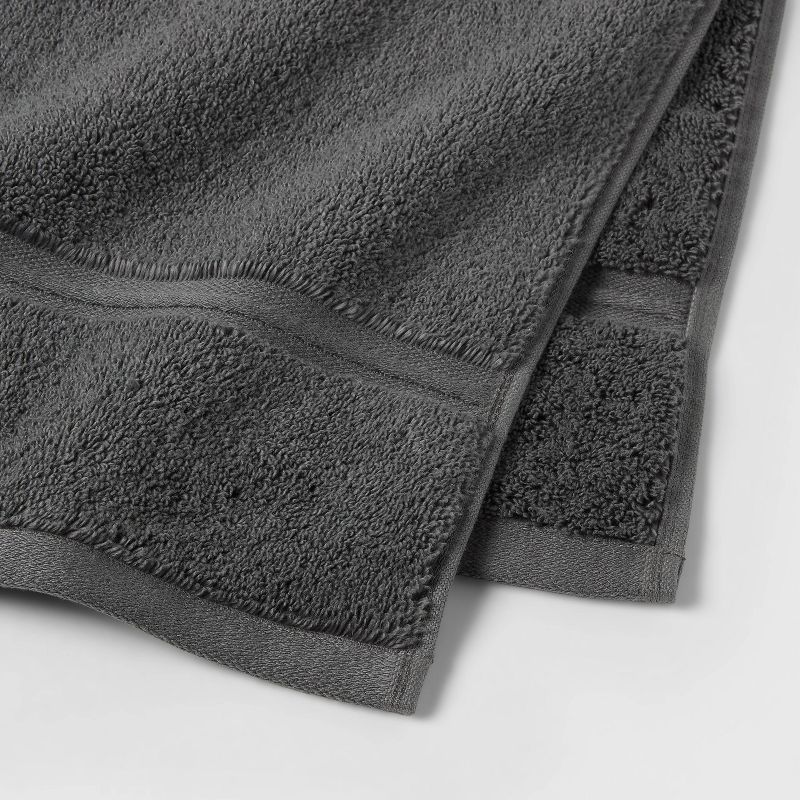 Spa Plush Hand Towel Dark Gray - Threshold&#8482;, 4 of 6