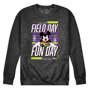 Men's - Disney - Field Day Fun Day Graphic Fleece Sweatshirt - 1 of 4