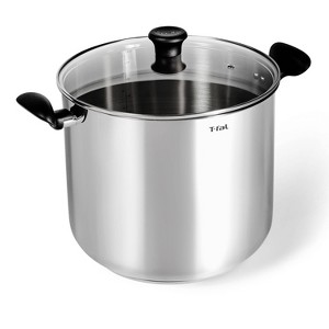 T-Fal Simply Cook Stainless Steel Stock Pot with Lid - 1 of 4