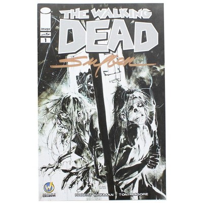 Toynk Image Comics The Walking Dead #1 | WW Columbus B&W Cover | AUTOGRAPHED