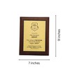 LEMONSODA World's Greatest Plaque (Biggest Idiot) - Gold - 4 of 4
