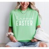 Simply Sage Market Women's Happy Easter With Heart Short Sleeve Garment Dyed Tee - 3 of 4