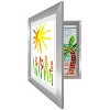 Americanflat Kids Art Frame with shatter-resistant glass - Front opening Wall Display for Artworks - Available in a variety of Colors - 2 of 4