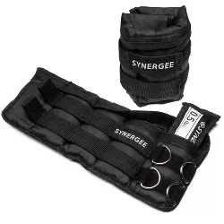 Synergee Adjustable Ankle/Wrist Weights - 5lb