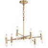 Gale 12 Light 22" Chandelier - CHA4005 - Gold - Safavieh - 2 of 4