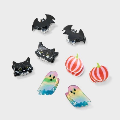 Girls' 8pk Halloween Claw Clip Set - Cat & Jack™