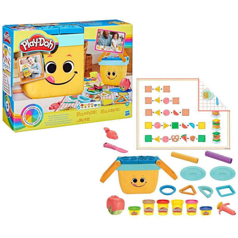 Play-Doh Picnic Shapes Starter Playset, 4 of 10