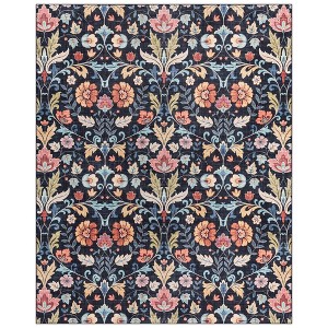 Gertmenian Crystal Print Verner Transitional Floral Rug - 1 of 3