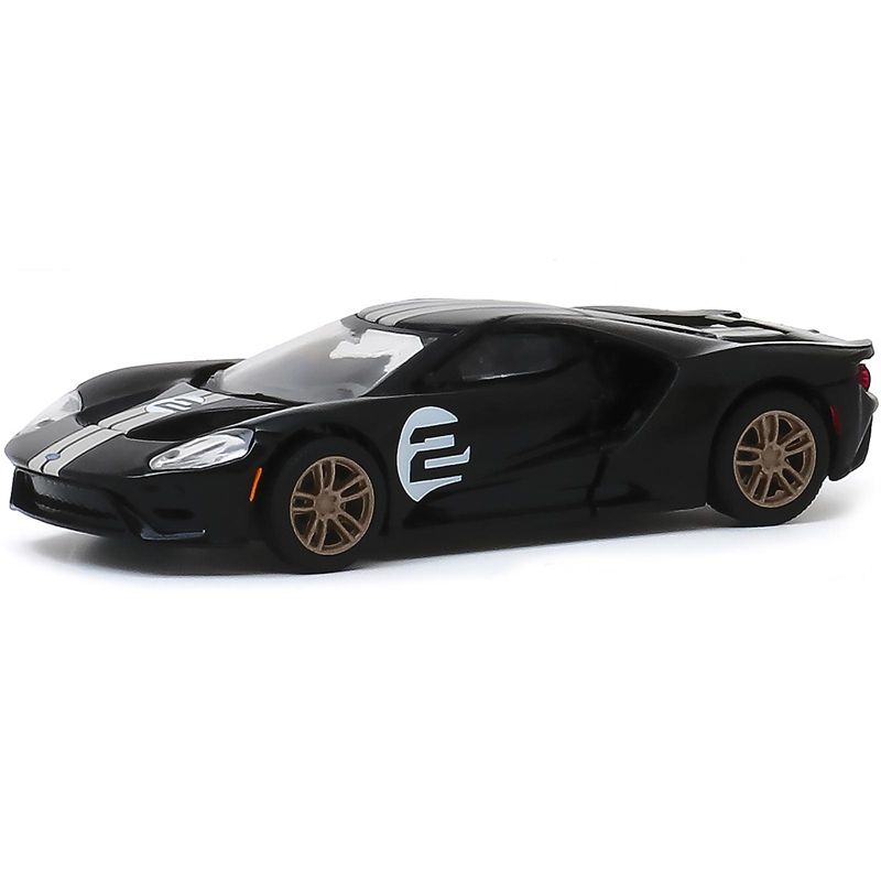 2017 Ford GT '66 Heritage Edition #2 Black First Legally Resold 2017 Ford GT Las Vegas, 2019 (Lot #747) Barrett-Jackson 1/64 Diecast Car by Greenlight, 2 of 4